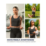 U Tank Sports Bra for Women – Scoop Neck Workout Top with Built-In Cups – Ideal for Yoga, Gym & All-Day Comfort Wear