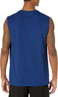 Men'S Gym Tank Tops, Moisture-Wicking Dry Fit Breathable Muscle Shirts, Pack of 2