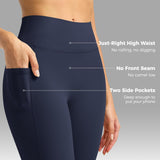 Yoga Pants Women Flare Workout Leggings with Pockets for Women Tummy Control High Waisted Yoga Leggings