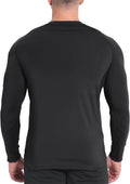 Mens Armzip Long Sleeve Gym Tshirts, Quick Dry Workout Compression Shirts Lightweight Running Sports Top with Zip Pocket