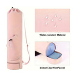 Yoga Mat Carrying Bag Backpack Sports Fitness Tote Bag for Women Travel Gym Use