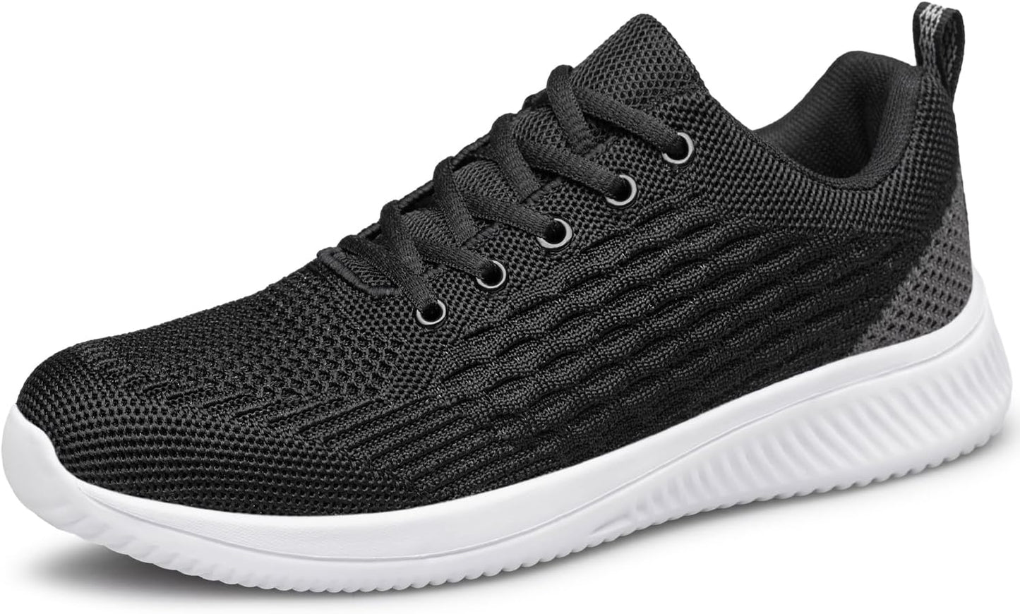 Men'S Walking Shoes Non Slip Running Sneakers Lightweight Breathable Tennis Shoes Workout Athletic Sneakers