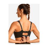 Bounce Control plus Size Sports Bras for Women High Support Double Back Hooks Full Coverage Padded Wireless Bra