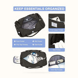 Gym Bags Womens Mens with Shoes Compartment and Wet Pocket Travel Duffel Bag for Women for Plane Sport Gym Tote Bags Swimming Yoga Small Waterproof Weekend Overnight Carry on Bag Hospital Holdalls
