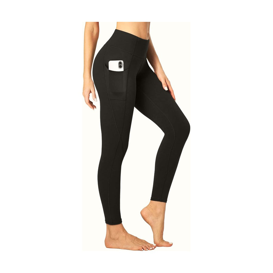 Leggings with Pockets for Women Tummy Control High Waisted Yoga Pants Women Compression Workout Leggings