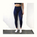 Women Seamless Tummy Control Yoga Pants Super Stretchy Gym Tights High Waist Sport Leggings Running Pants