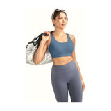 Sports Bras for Women,Padded Strappy Sports Bras Criss-Cross Back Medium Support Sports Bras with Removable Cups