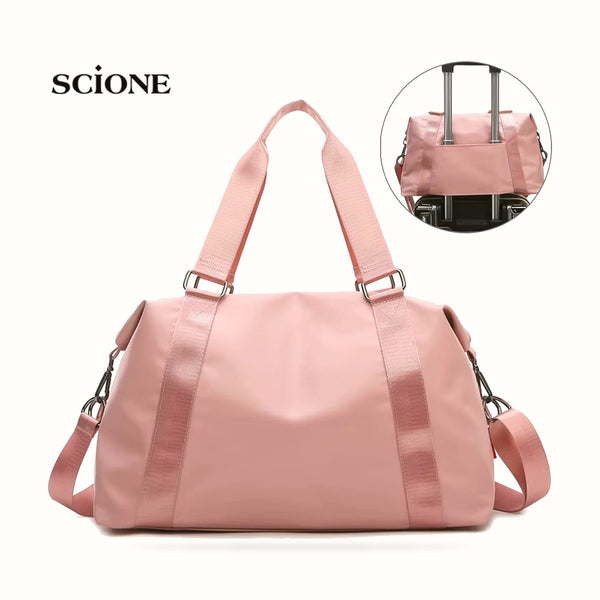 Foldable Gym Bag Waterproof Fitness Bag Crossbody Shoulder Portable Bags Training Sport Bag for Outdoor Traveling Sport X136A