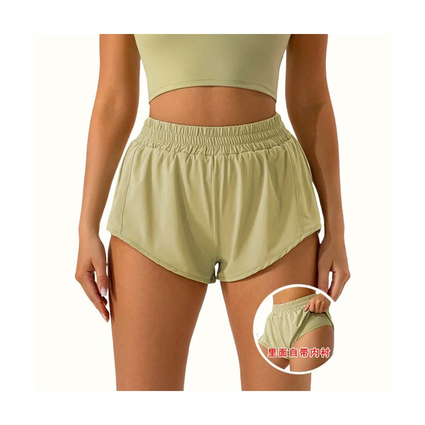 Summer Fitness Hotty Hot Low Waist 2.5 Inch Shorts Women Gym Sportswear Outfit Running Biker Yoga Wear Short Workout Clothing