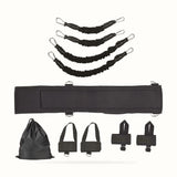 Boxing Resistance Bands Exercise Bands Adjustable Waist Strap Trainer Workout Band for Agility Resistance Training Mma