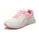 Fashion Women Sneakers Winter Breathable PU Leather Sport Shoes Womens Trainers Running Shoes Women'S Casual Gym Shoes