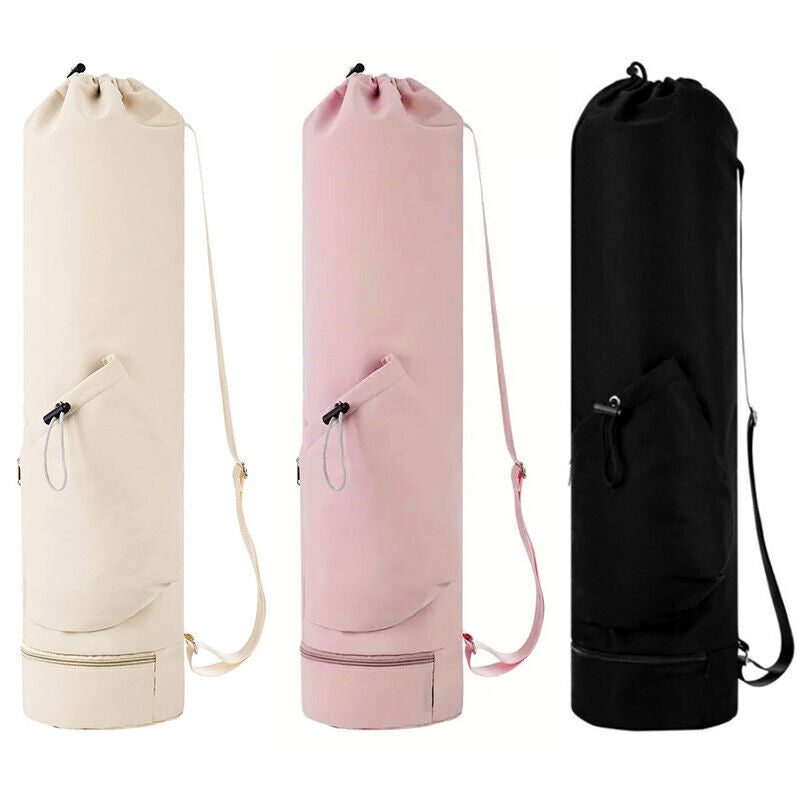 Yoga Mat Carrying Bag Backpack Sports Fitness Tote Bag for Women Travel Gym Use