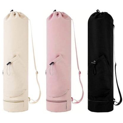 Yoga Mat Carrying Bag Backpack Sports Fitness Tote Bag for Women Travel Gym Use