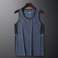 Men Bodybuilding Tank Tops Gym Workout Fitness Quick-Drying Sleeveless Shirt Running Vest Male Summer 2023 Sports Tank Tops