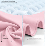 Gym Towel for Women, Microfiber Quick-Dry Towel 40X80Cm | Quick-Dry, 40X80Cm, Pink, Lightweight & Ultra-Absorbent, Perfect for Yoga Running & Outdoor Activities