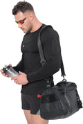 Mens Armzip Long Sleeve Gym Tshirts, Quick Dry Workout Compression Shirts Lightweight Running Sports Top with Zip Pocket