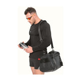 Mens Armzip Long Sleeve Gym Tshirts, Quick Dry Workout Compression Shirts Lightweight Running Sports Top with Zip Pocket