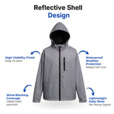 Men’S Windbreaker Jacket – Reflective – Waterproof