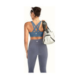 Sports Bras for Women,Padded Strappy Sports Bras Criss-Cross Back Medium Support Sports Bras with Removable Cups