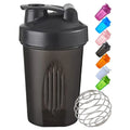 400ML Shaker Bottles Whey Protein Powder Mixer Bottle Sport Water Cups Fitness Gym Shaker Outdoor Portable Plastic Drink Cup