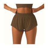 Summer Fitness Hotty Hot Low Waist 2.5 Inch Shorts Women Gym Sportswear Outfit Running Biker Yoga Wear Short Workout Clothing