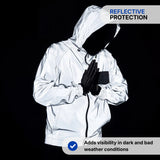 Men’S Windbreaker Jacket – Reflective – Waterproof