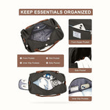Gym Bag Womens Mens with Shoes Compartment and Wet Pocket Travel Duffel Bag for Women for Plane Sport Gym Tote Bags Swimming Yoga Waterproof Weekend Overnight Carry on Bag Hospital Holdalls