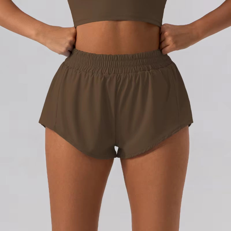 Summer Fitness Hotty Hot Low Waist 2.5 Inch Shorts Women Gym Sportswear Outfit Running Biker Yoga Wear Short Workout Clothing