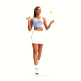 Sports Bras for Women Criss-Cross Back Padded Workout Tank Tops Medium Support Crop Tops for Women