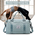 Travel Duffle Bag for Women, Sport Gym Tote Bag with Toiletry Bag, Large Carry on Overnight Bag for Women Girls Travel, Gym Bag for Labor and Delivery Bag