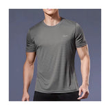 Summer Sport Gym T Shirt Men Quick Dry Running Bodybuilding Shirts Men Short Sleeve Fitness Tops Oversized Brazil T-Shirt Jersey