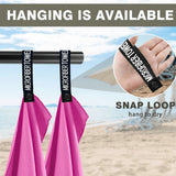 Microfiber Workout Towels for GYM Sweat Quick Dry Sports Towel for Yoga, Running, Camping, Beach, Swimming Pool& More