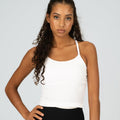 Women'S Yoga Back Crop Top with Built-In Sports Bra, Cami Top for Running, Workouts, Activewear for Women