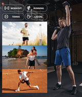 2 Pack Men'S Sport Shorts Pack Zip Pockets Gym Training Jogging Shorts for Men Athletic Lightweight Elastic Waist