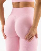 Snatched V-Waist Flare Leggings