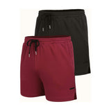 Men'S 2 Pack Gym Workout Shorts Quick Dry Athletic Shorts 5 Inch Lightweight Sports Running Shorts with Pockets