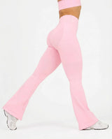 Snatched V-Waist Flare Leggings