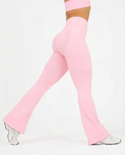 Snatched V-Waist Flare Leggings
