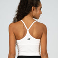 Women'S Yoga Back Crop Top with Built-In Sports Bra, Cami Top for Running, Workouts, Activewear for Women