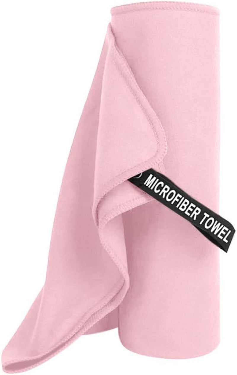Gym Towel for Women, Microfiber Quick-Dry Towel 40X80Cm | Quick-Dry, 40X80Cm, Pink, Lightweight & Ultra-Absorbent, Perfect for Yoga Running & Outdoor Activities