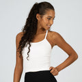 Women'S Yoga Back Crop Top with Built-In Sports Bra, Cami Top for Running, Workouts, Activewear for Women