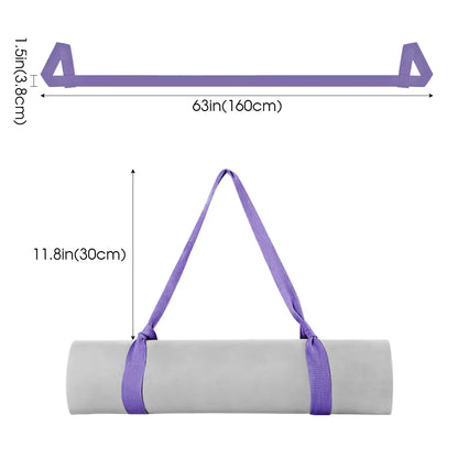Yoga Mat Strap Yoga Mat Bundle Strap Shoulder Carry Straps Sports Stretch Strap Floor Mat Storage Strap Yoga Mat Bag Tied Rope