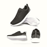 Men'S Walking Shoes Non Slip Running Sneakers Lightweight Breathable Tennis Shoes Workout Athletic Sneakers
