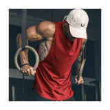 Men Workout Tank Top 2 Pack Gym Bodybuilding Sleeveless Muscle T Shirts