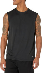 Men'S Gym Tank Tops, Moisture-Wicking Dry Fit Breathable Muscle Shirts, Pack of 2