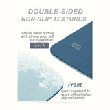 Yoga Mat with Strap, 1/3 Inch Extra Thick Yoga Mat Double-Sided Non Slip, Professional TPE Yoga Mats for Women Men, Workout Mat for Yoga, Pilates and Floor Exercises
