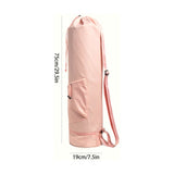 Yoga Mat Carrying Bag Backpack Sports Fitness Tote Bag for Women Travel Gym Use