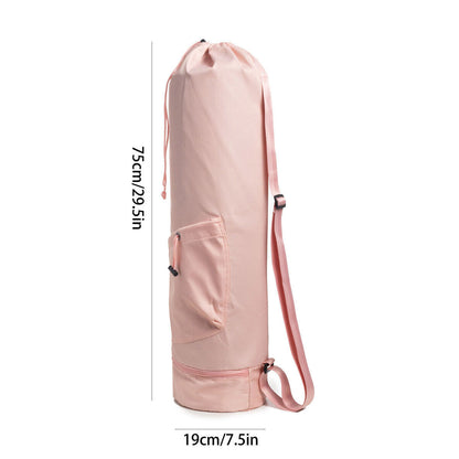 Yoga Mat Carrying Bag Backpack Sports Fitness Tote Bag for Women Travel Gym Use