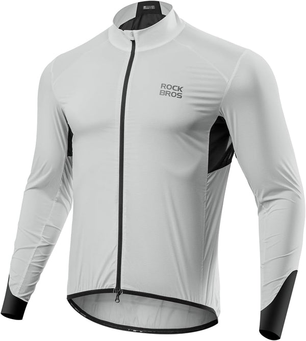 Windbreaker Jacket Women Men Lightweight Reflective Jacket Running Jacket Cycling Jacket Packable