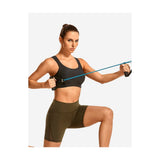 Bounce Control plus Size Sports Bras for Women High Support Double Back Hooks Full Coverage Padded Wireless Bra